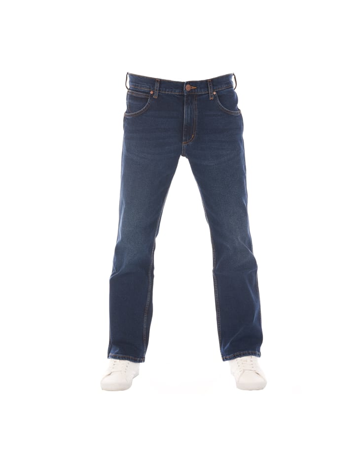 Wrangler Jeans Jacksville bootcut in Blau günstig kaufen