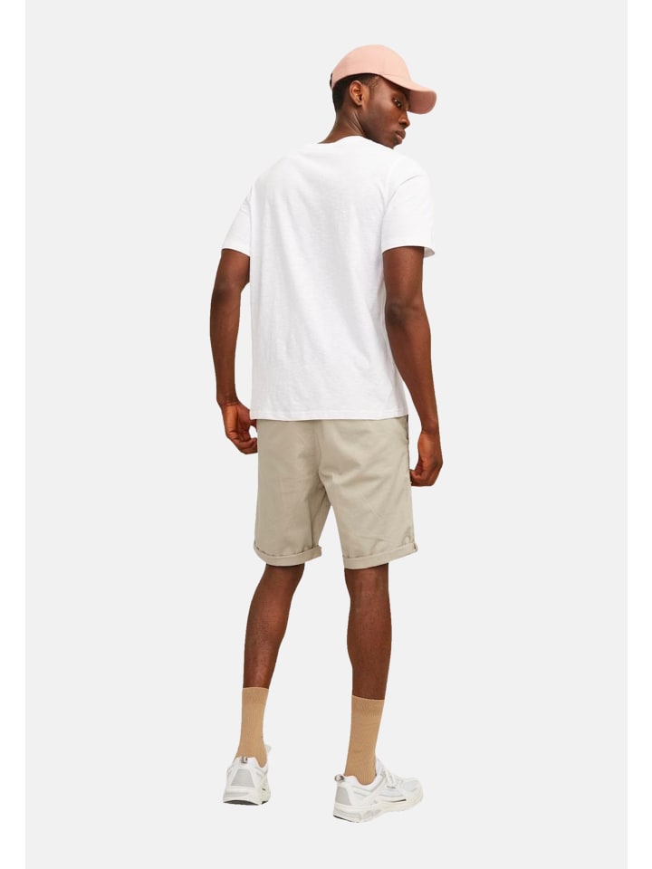 Jack & Jones Shorts 'Bowie' in beige günstig kaufen