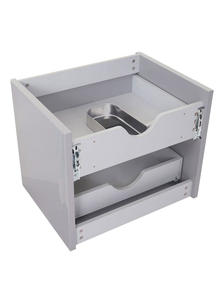 MCW Waschbecken mit Unterschrank B19, Grau günstig kaufen onesize