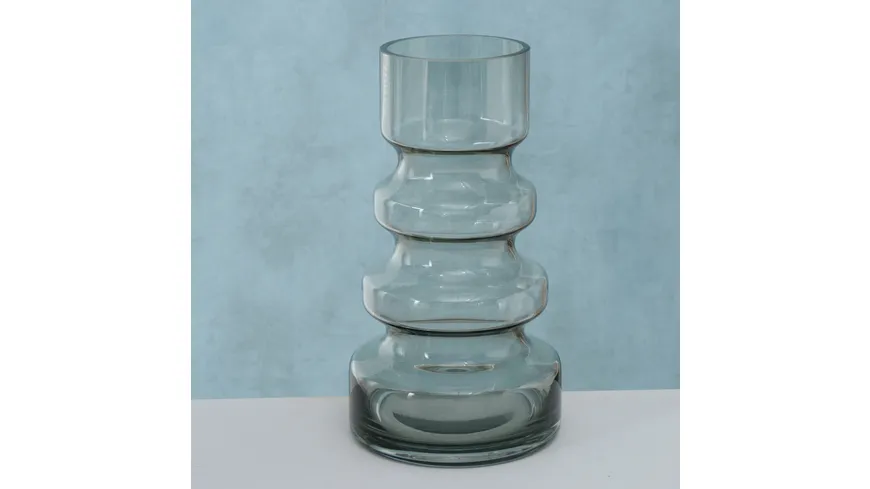 Boltze Vase Meandra 25cm Grau
