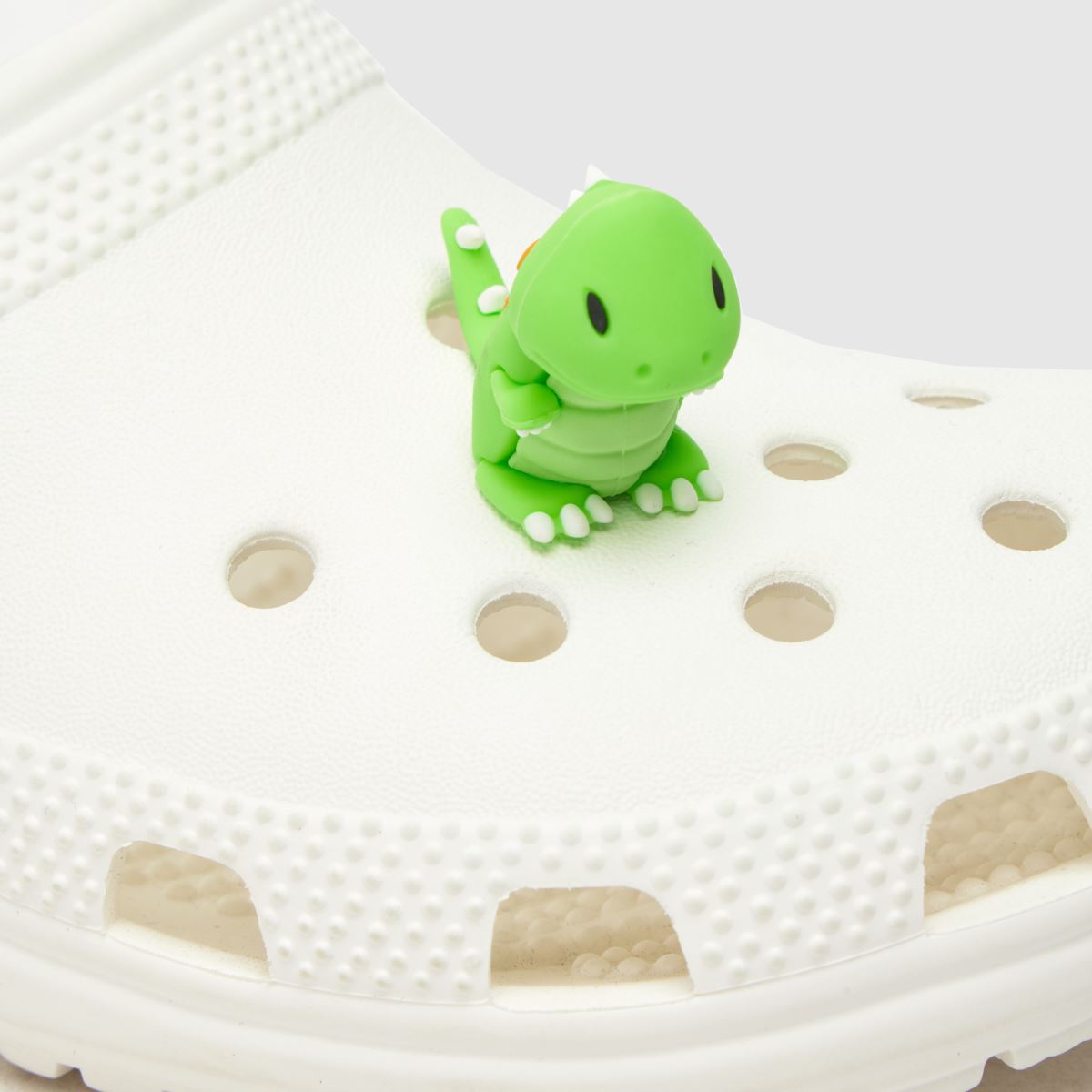 Crocs zöld jibbitz 3D dino