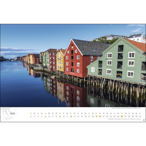 HURTIGRUTEN GLOBETROTTER KALENDER 2024 - Kalender