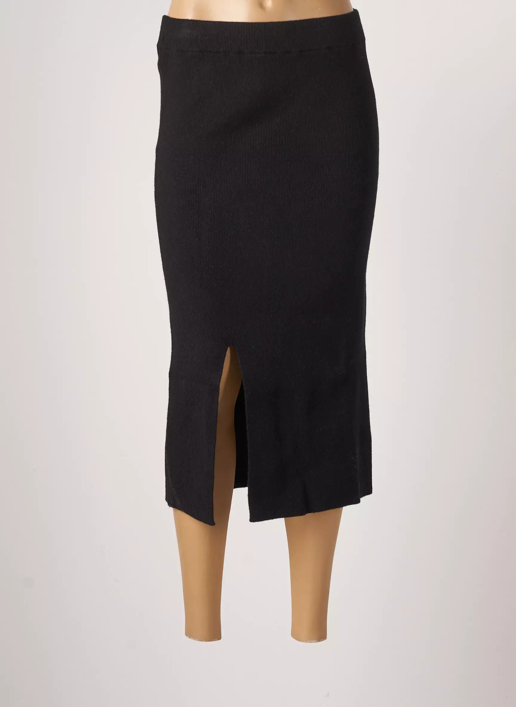 Na Kd Jupes Mi Longues Femme couleur noir