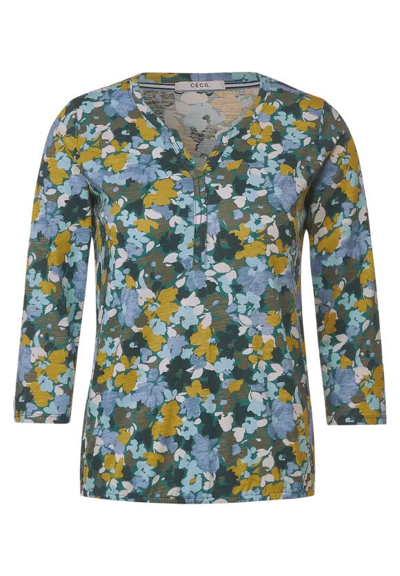 CECIL Shirt mit Blumenprint
