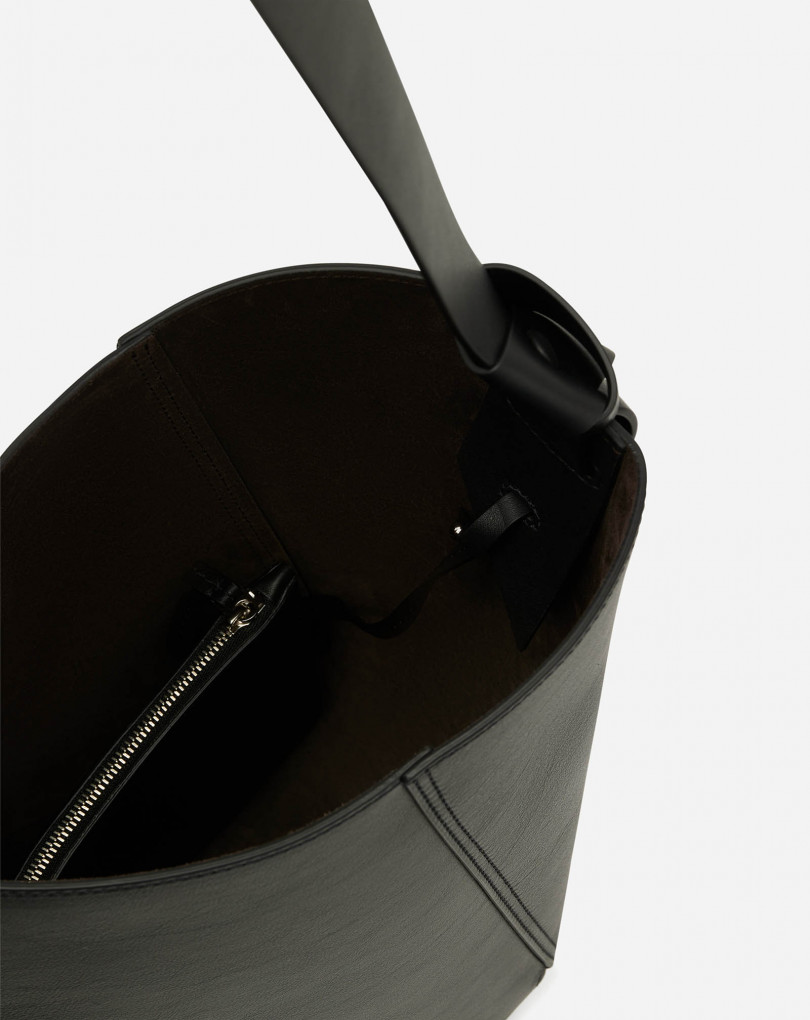SAC HOBO TIE PM EN CUIR