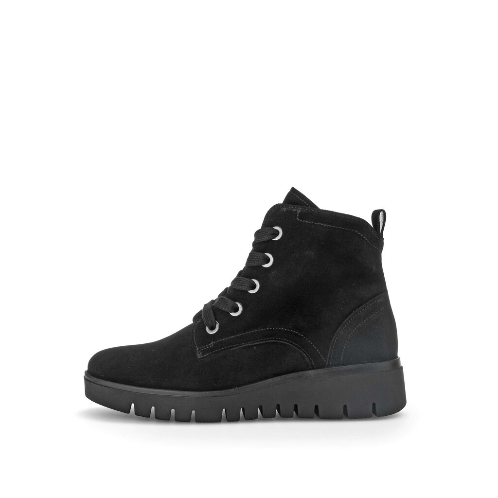 Gabor comfort Schnürstiefelette schwarz