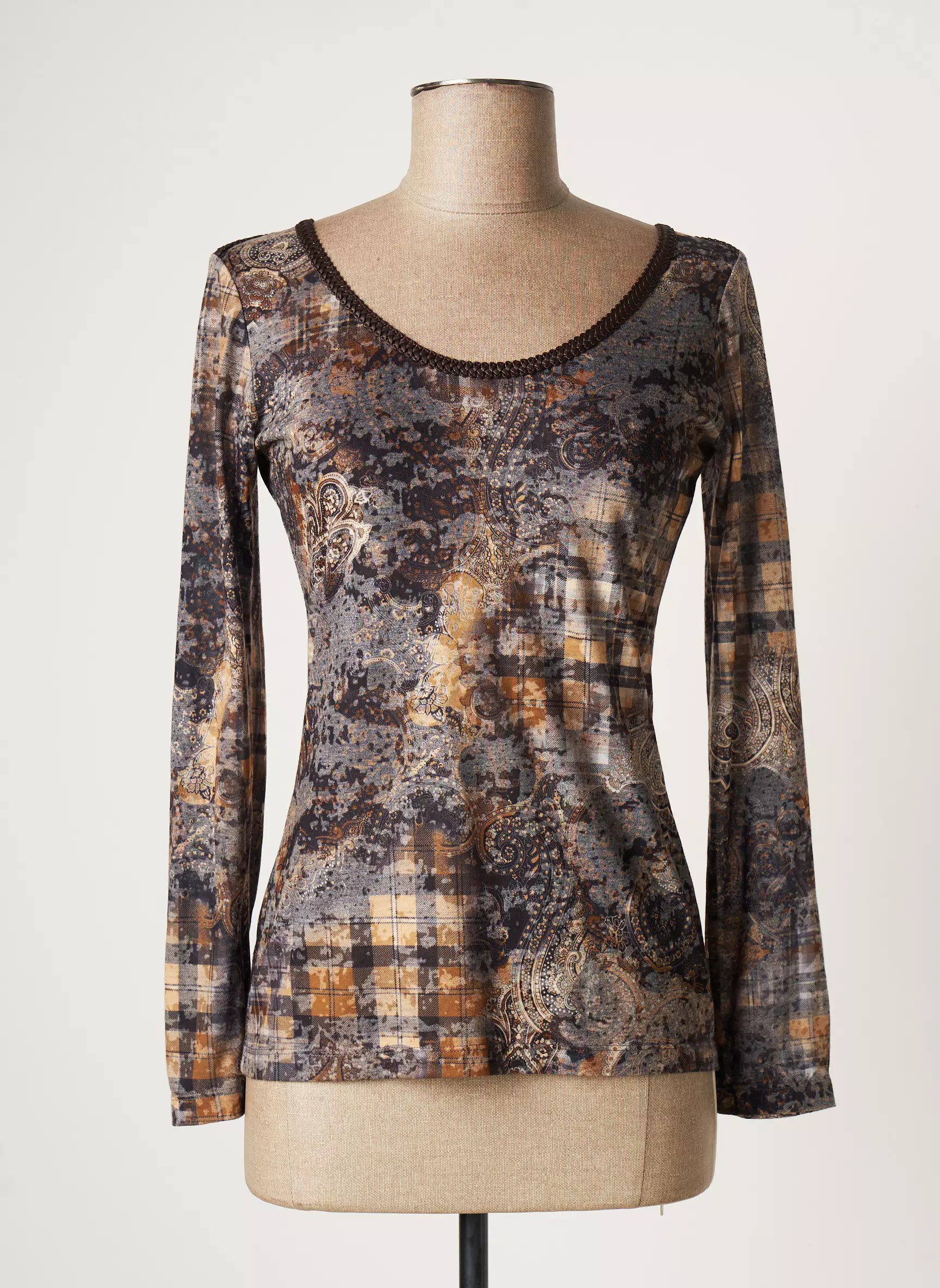 Lo Les Filles Tshirts Femme couleur marron