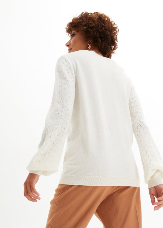 Wollpullover mit Good Cashmere Standard®-Anteil