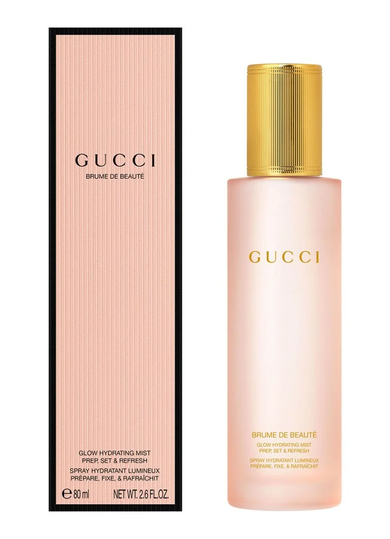 Gucci Beauty Mist – o spumă de față 2 în 1 care hrănește și fixează machiajul