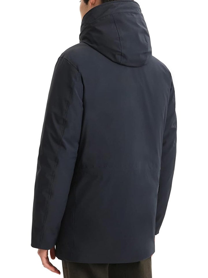 Woolrich Daunenparka in Dunkelblau günstig kaufen
