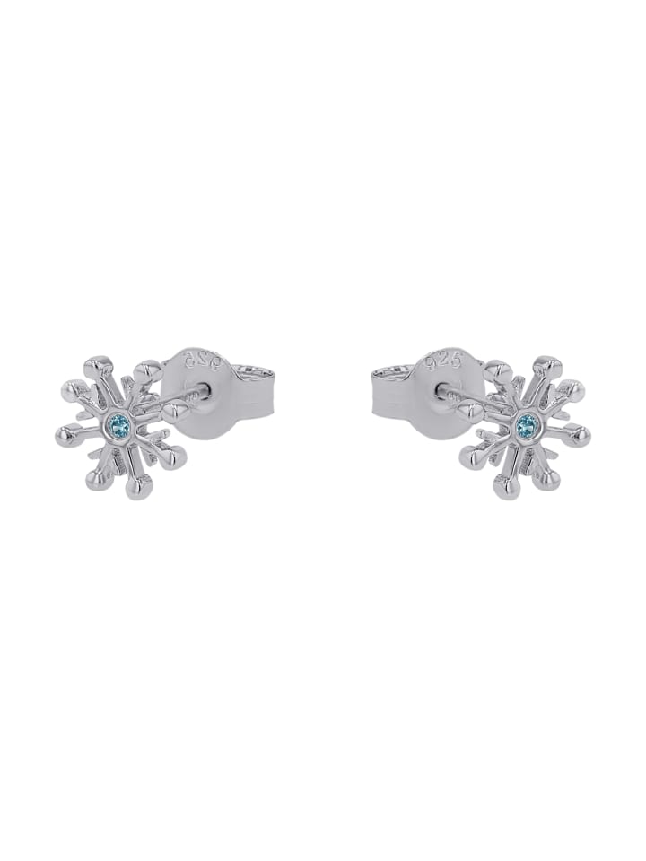 Prinzessin Lillifee Ohrstecker Silber 925, rhodiniert in Blau günstig kaufen onesize