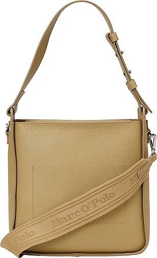 Marc O'Polo Hobo-Bag small aus genarbtem Rindsleder