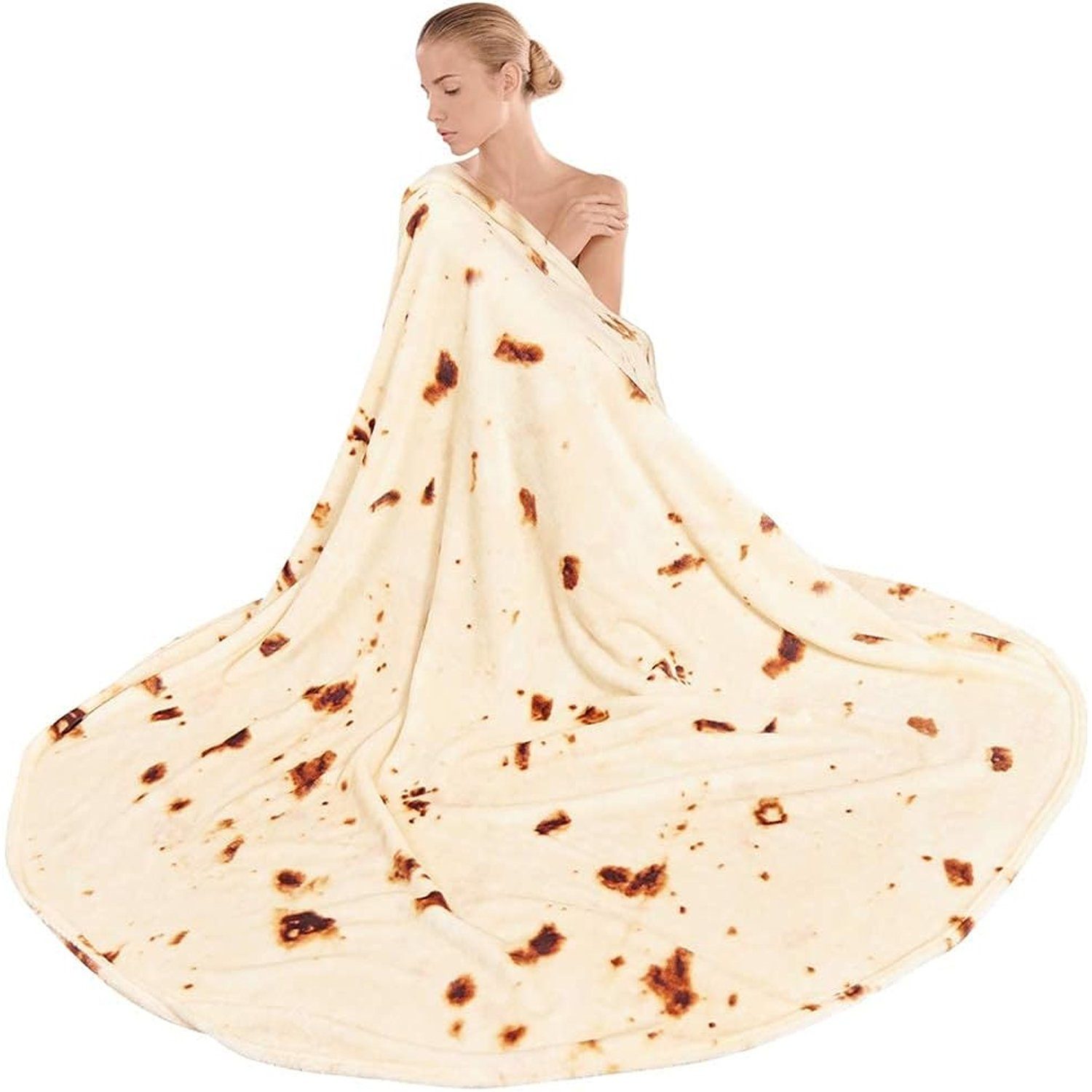 Wohndecke Wohndecken Burrito-Decke, 180 cm, einseitige Burrito-Decke, FYLA