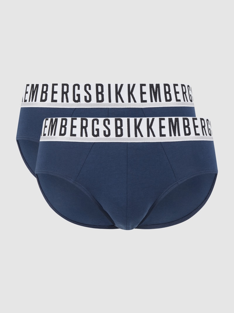 Slip im 2er-Pack in marineblau