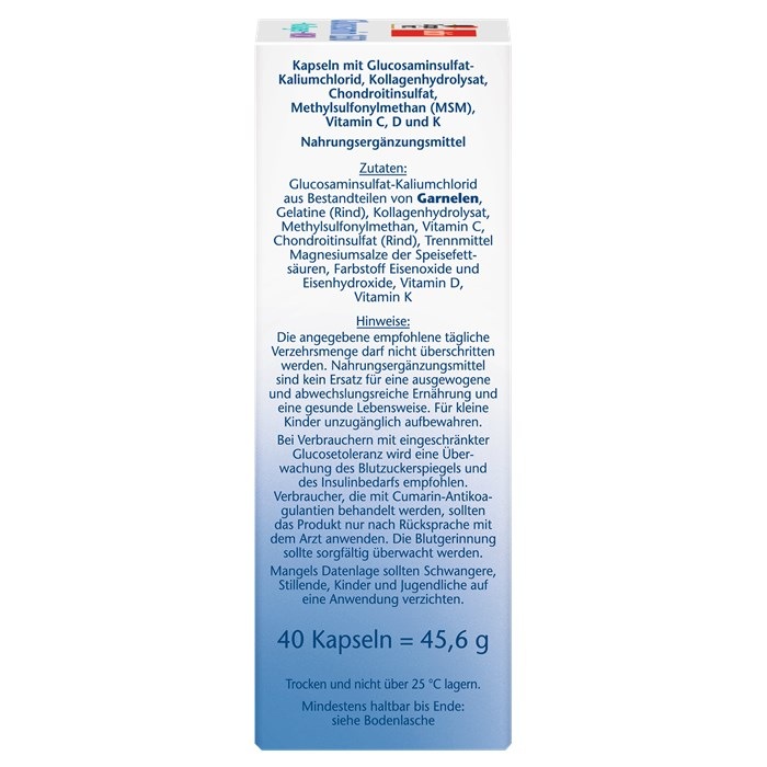 Glucosamin 1550 Kapseln
