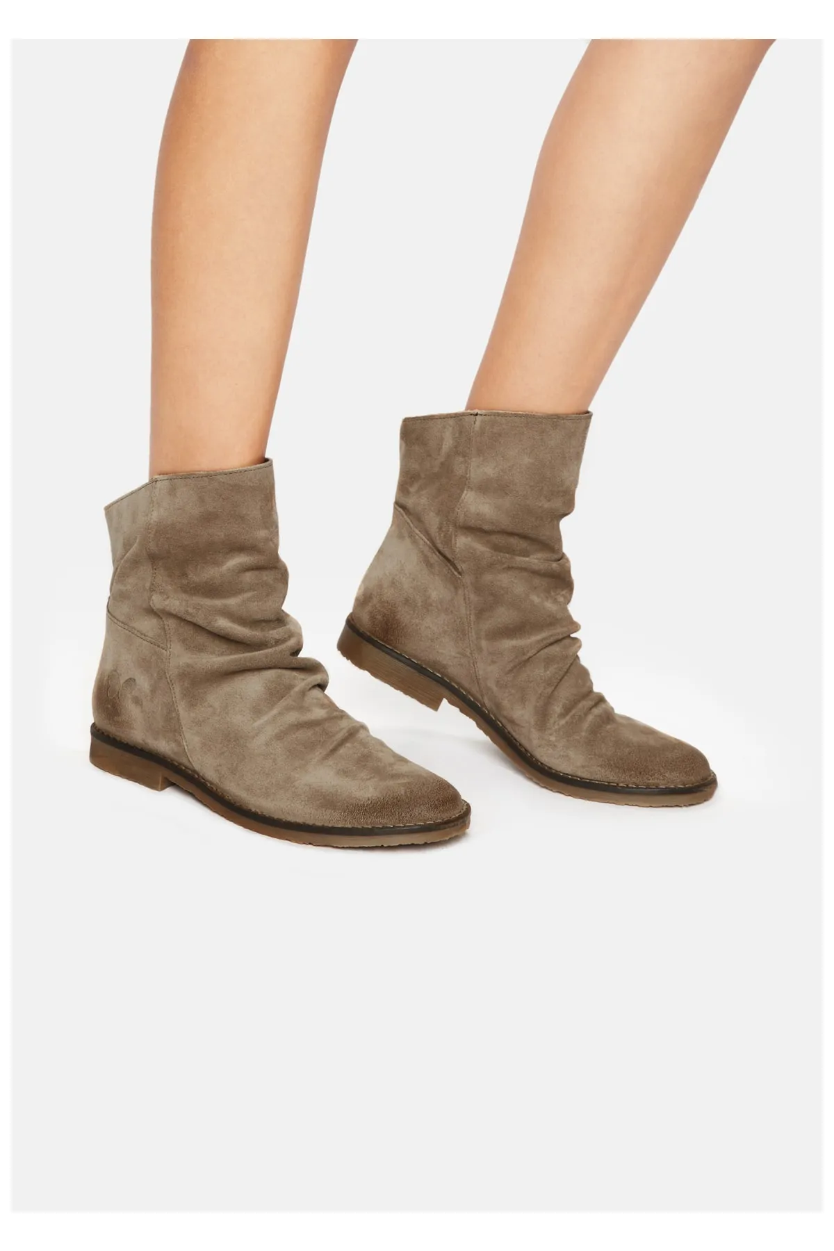 Felmini  Stiefelette - Grau - Blockabsatz
