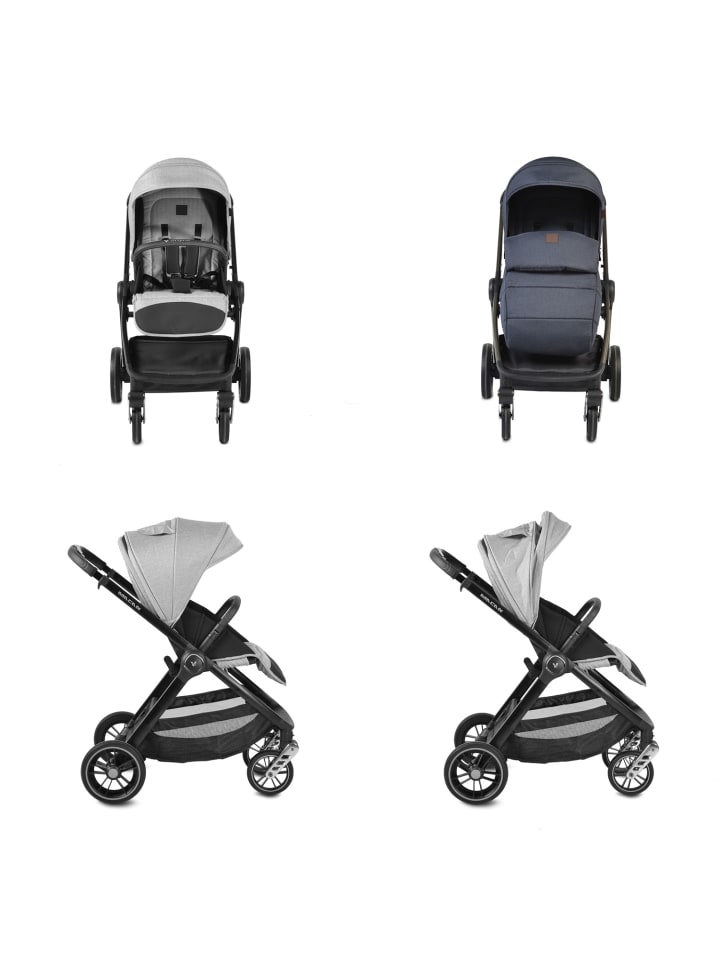 Cangaroo Kombikinderwagen Macan 2 in 1 in blau günstig kaufen onesize