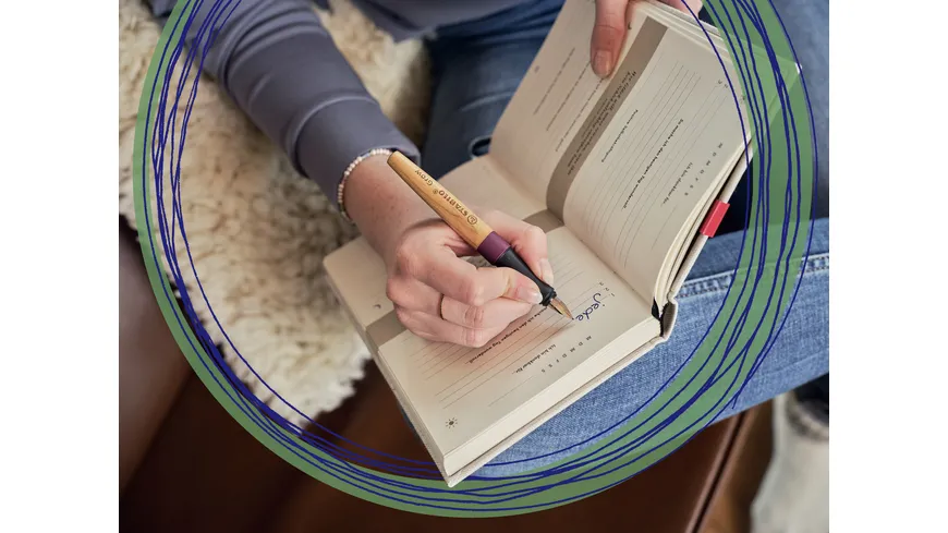 STABILO Grow Füller pflaumenrot/Kirsche - Einzelstift - inklusive Patrone
