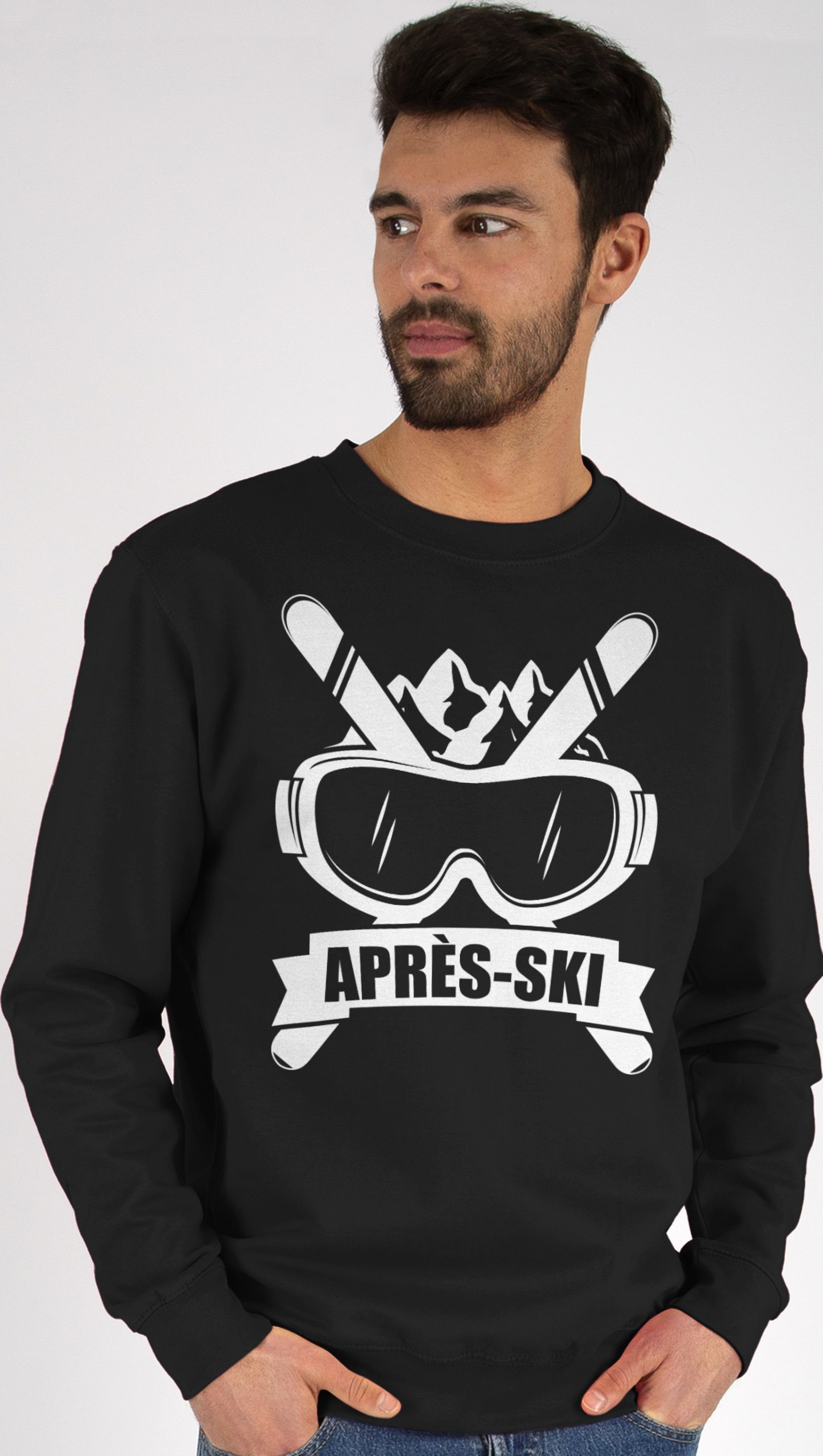 Shirtracer Sweatshirt Après-Ski Skibrille (1-tlg) Apres Ski Party