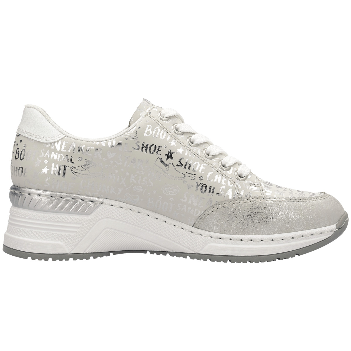 Rieker N4316 Sneaker Low beige