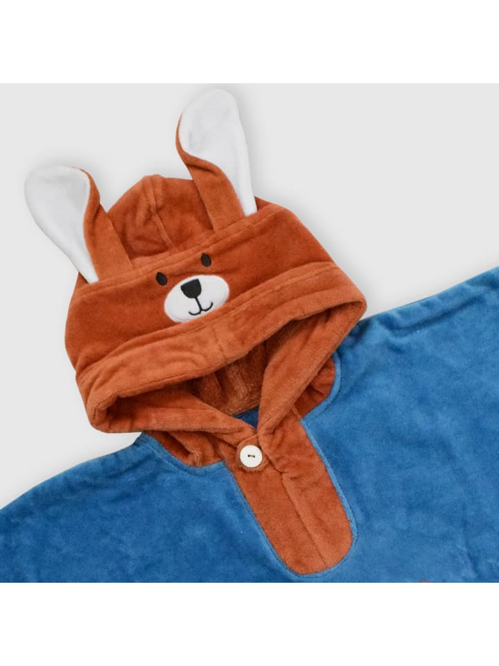Schlummersack Frottee Badeponcho in Braun günstig kaufen