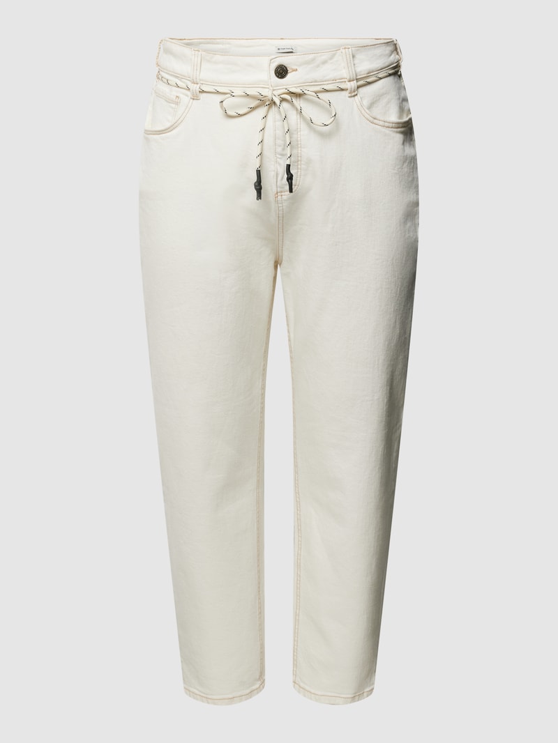 PLUS SIZE Jeans im 5-Pocket-Design in offwhite