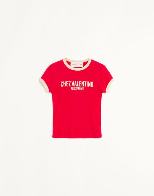 Camiseta de malha de algodão