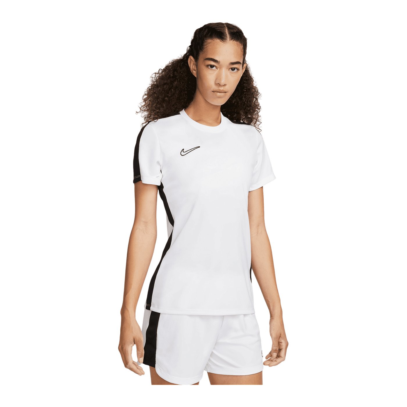Nike Academy T-Shirt Damen Weiss Schwarz F100