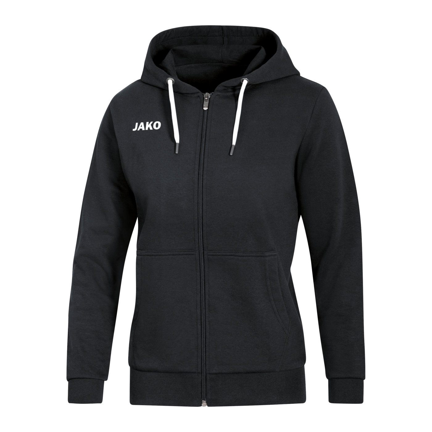 JAKO Base Kapuzenjacke Damen Schwarz F08
