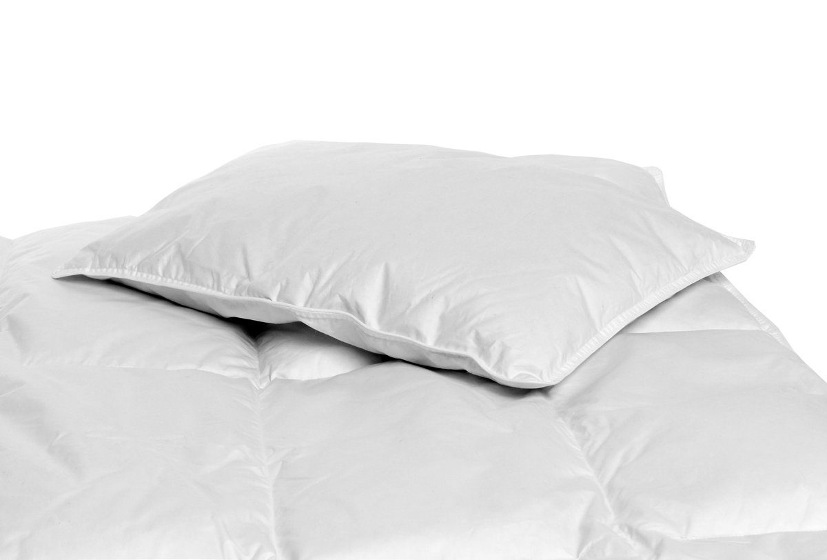 Baumwollbettdecke, HS55 Kinderset 135x100 cm + 40x60 cm 70% Daunen, Mayaadi Home, Füllung: 70% Daunen, 30% Federn, Bezug: Baumwolle