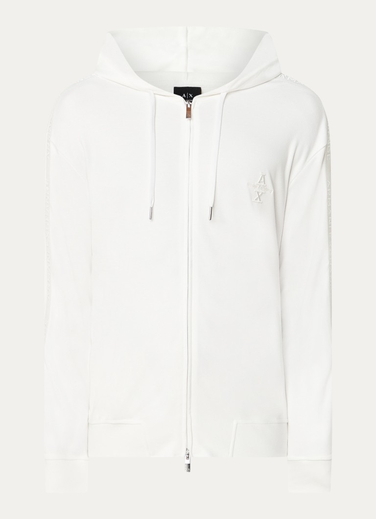 Armani Exchange sporta jaka ar logotipa joslu