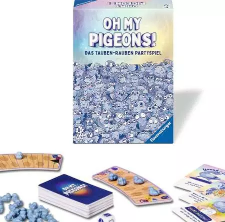 Oh my Pigeons! - Kartenspiel ab 8 Jahren