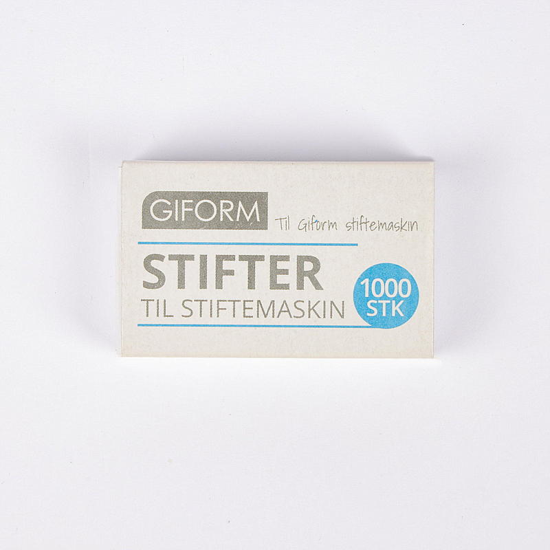 Giform Stifter 1000 stk til stiftemaskin Giform
