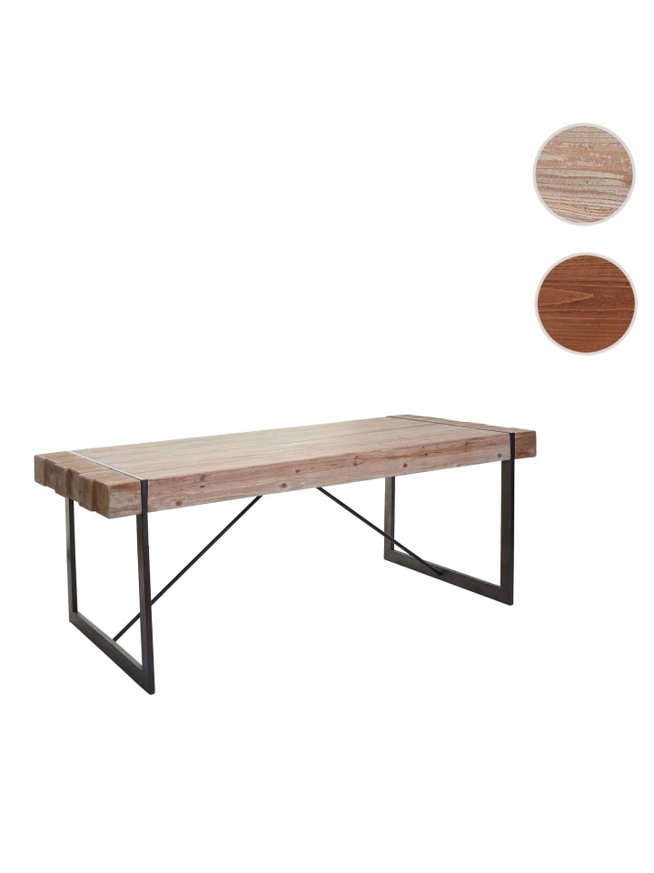 MCW Esszimmertisch A15, Naturfarben 80x160x90cm günstig kaufen onesize