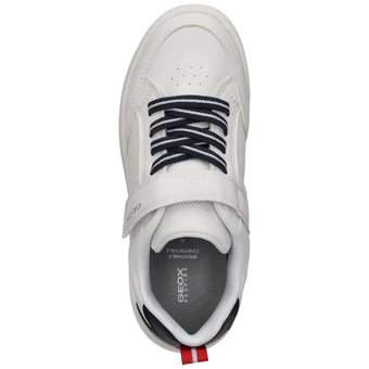 Geox J Washiba Boy Sneaker in weiß