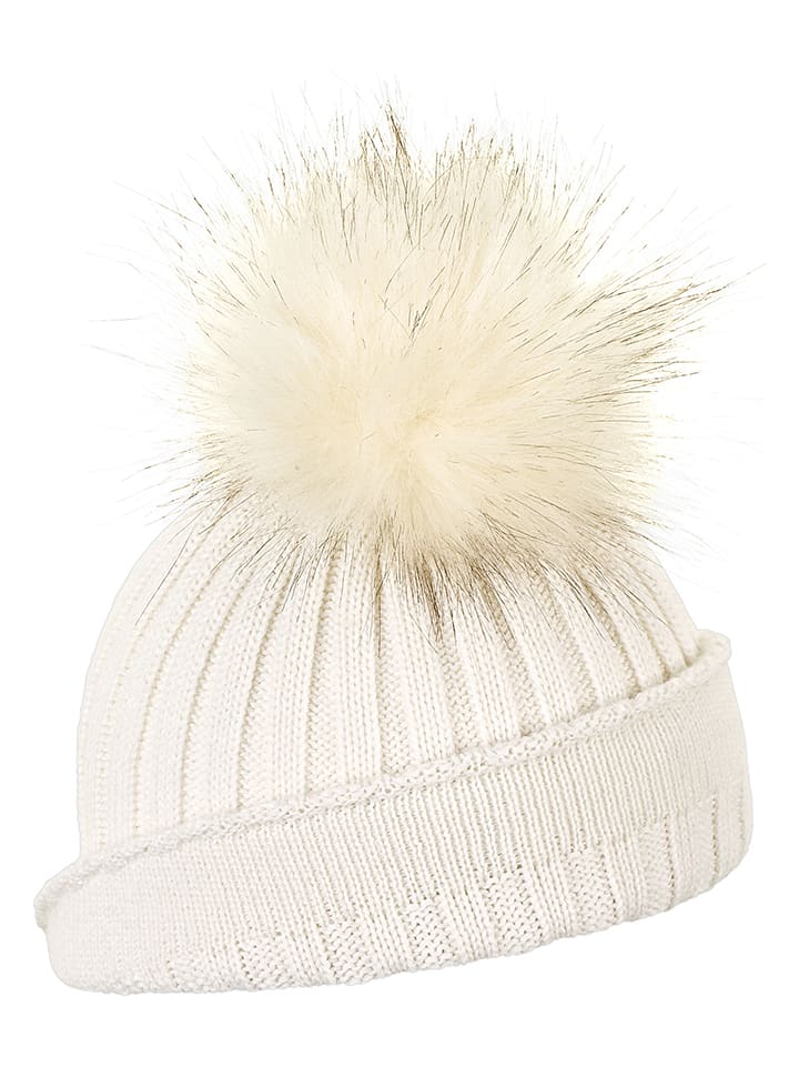 Sterntaler Bommelmütze in Creme günstig kaufen