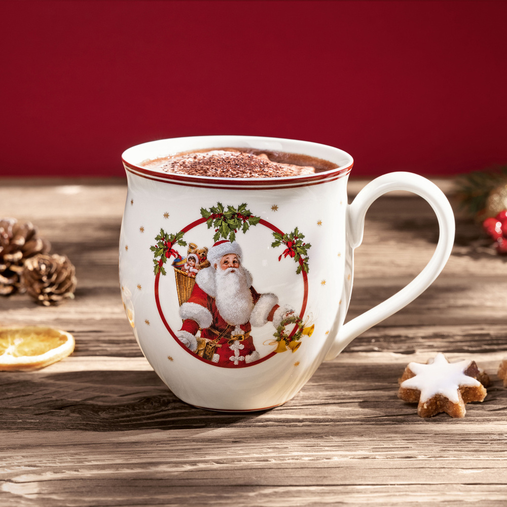 Villeroy & Boch Mug, Père Noël et faon Toy's Delight Tasse
