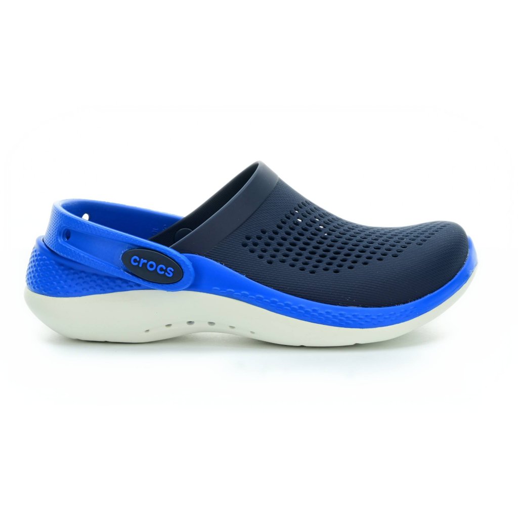 Crocs LiteRide Clog Navy/Bright Cobalt Pantoffeln
