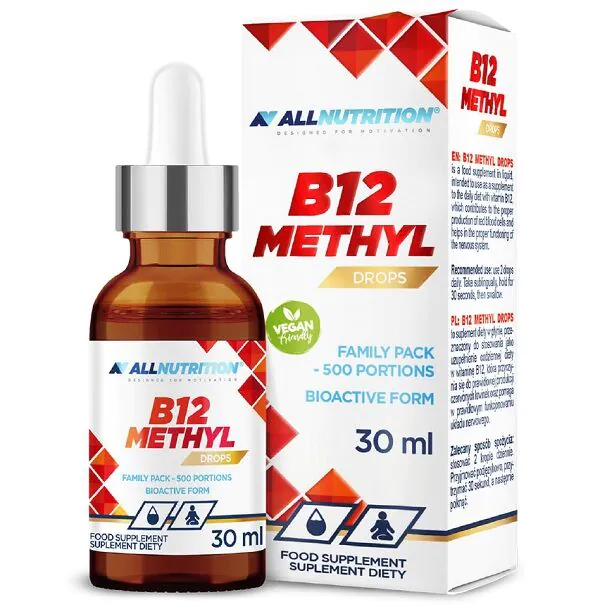 Allnutrition B12 метил капи, Кропле