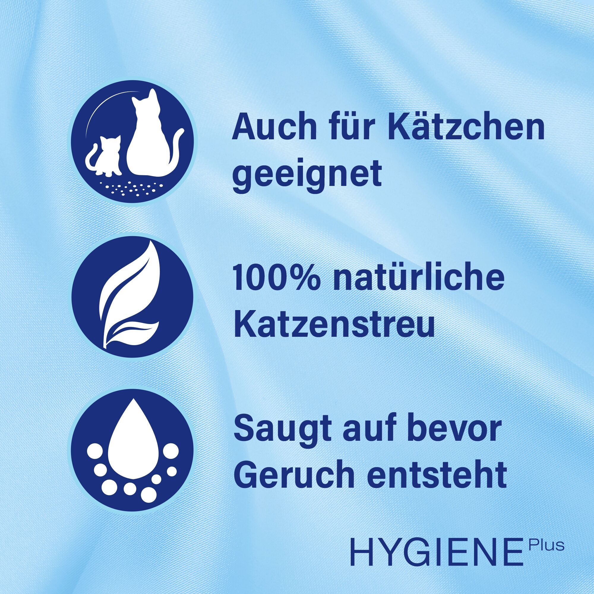 CATSAN Katzenstreu CATSAN Hygiene Plus Streu 4x18 l