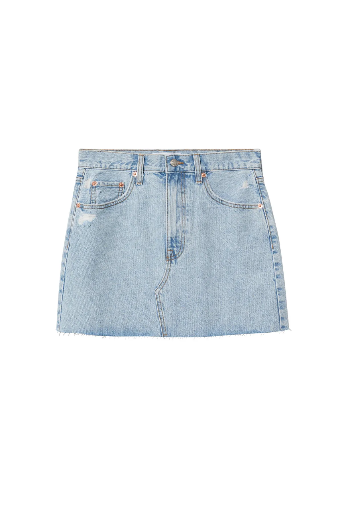 MANGO  Blauer Damenrock 37030034
