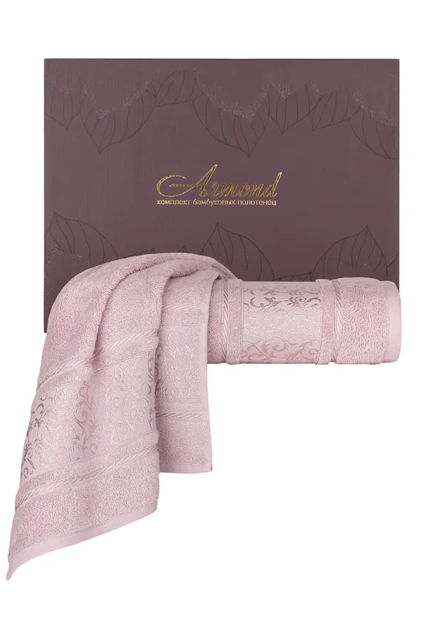 Karna Home  Armond 2-teiliges Bambus-Badetuch-Set