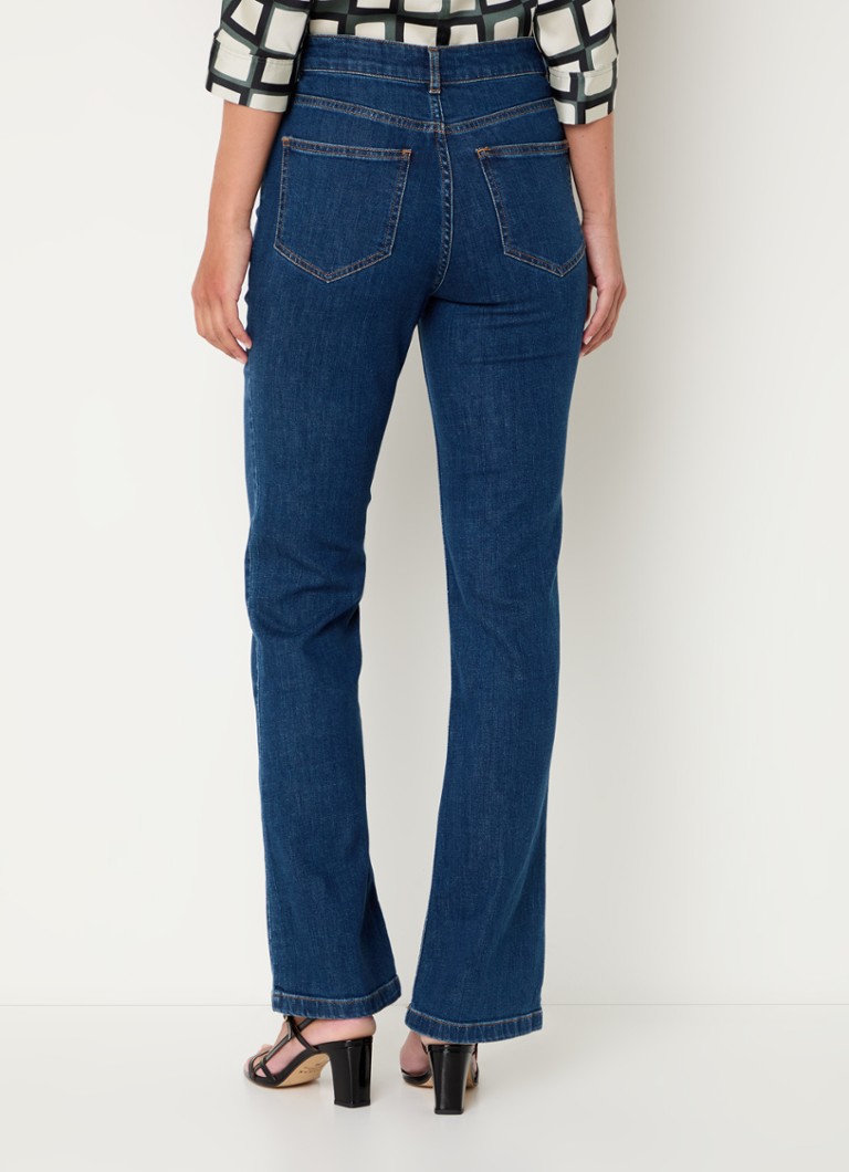 Jeans Jean Gerard Darel Naiade a vita alta, taglio dritto, lavaggio scuro