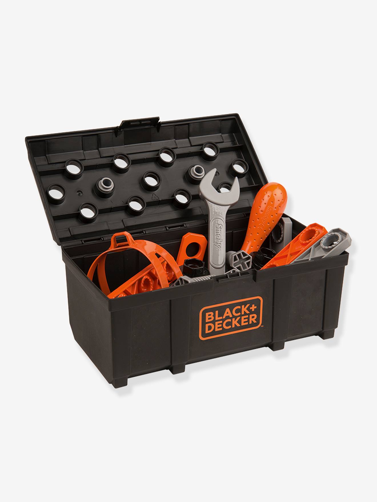Camion de bricolage Black+Decker SMOBY orange/noir/gris