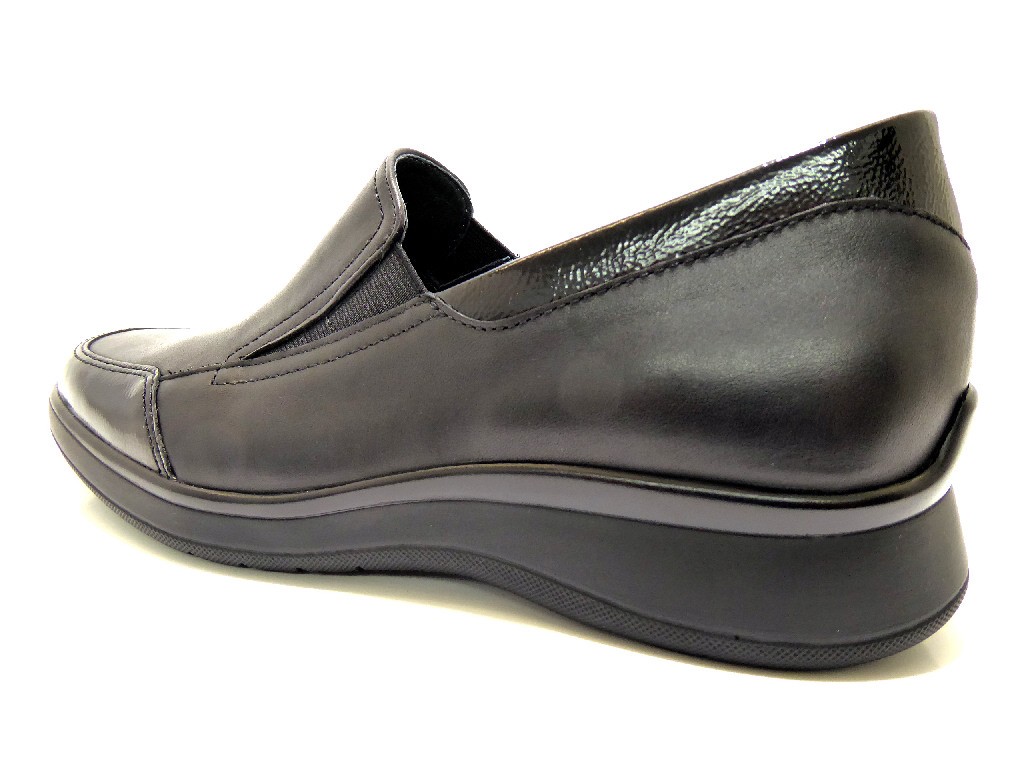 SEMLER Komfort Slipper schwarz Regina