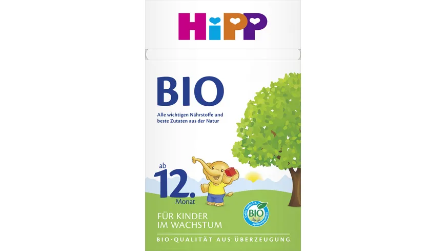 HiPP Bio Milchnahrung Kindermilch 600 g