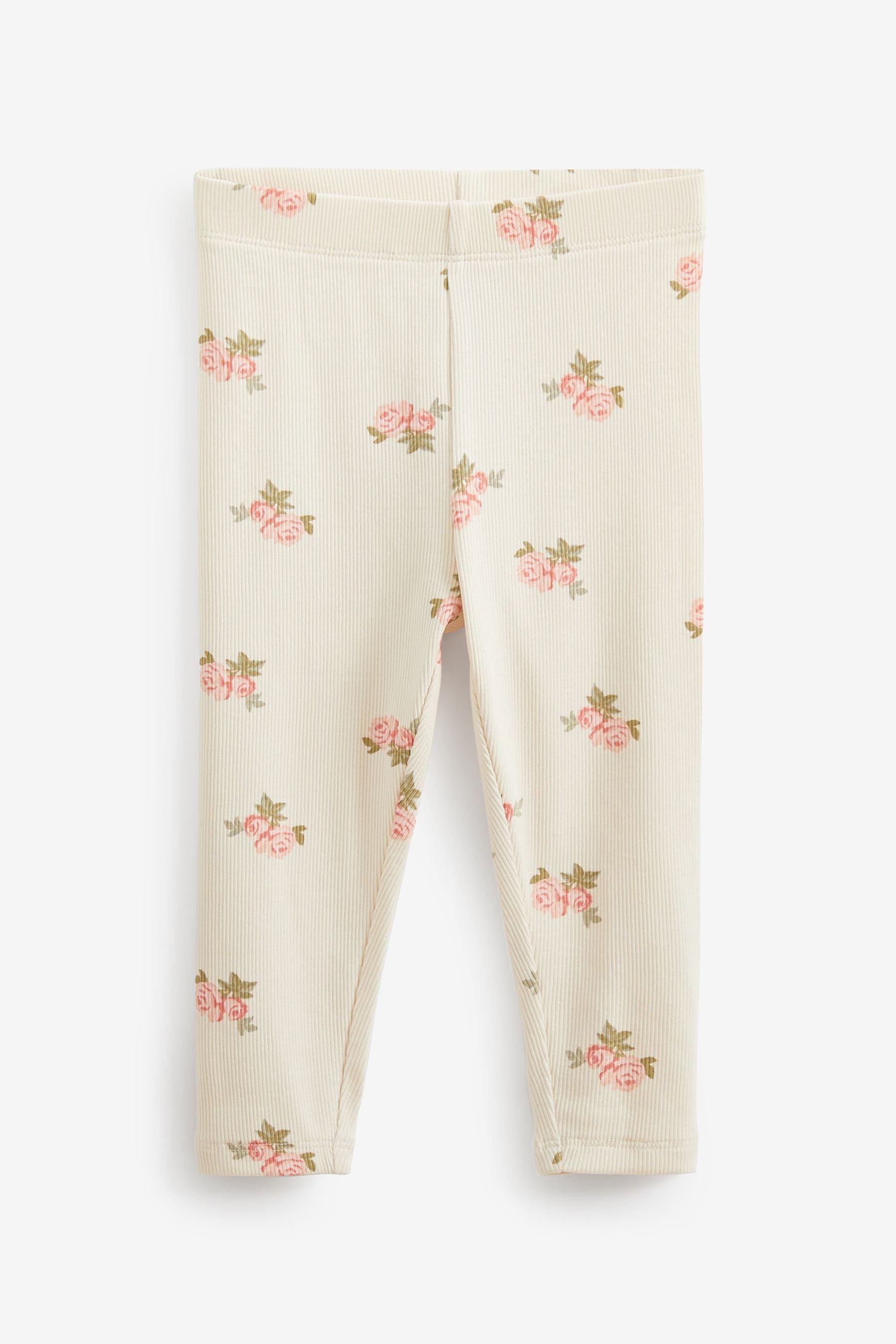 Next Leggings Gerippte Jersey-Leggings im 5er-Pack (5-tlg)
