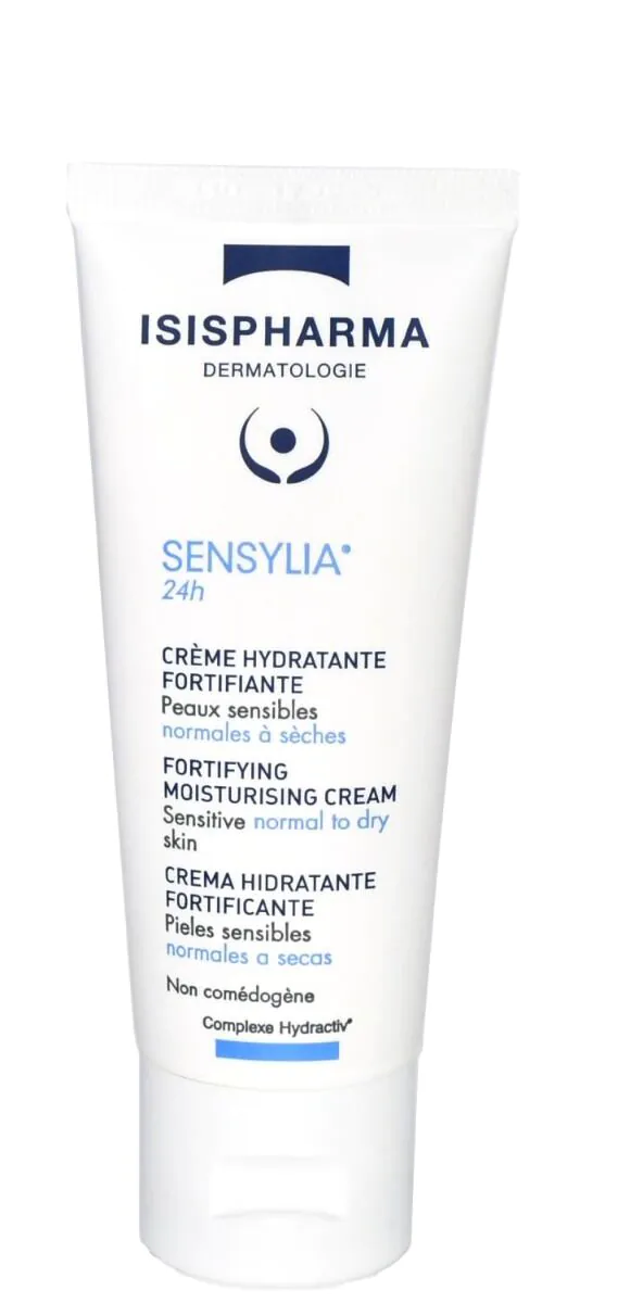 „IsispharmaSensylia 24h“ – kremas drėkina ir stiprina sausą ir pažeistą odą 24 valandas.