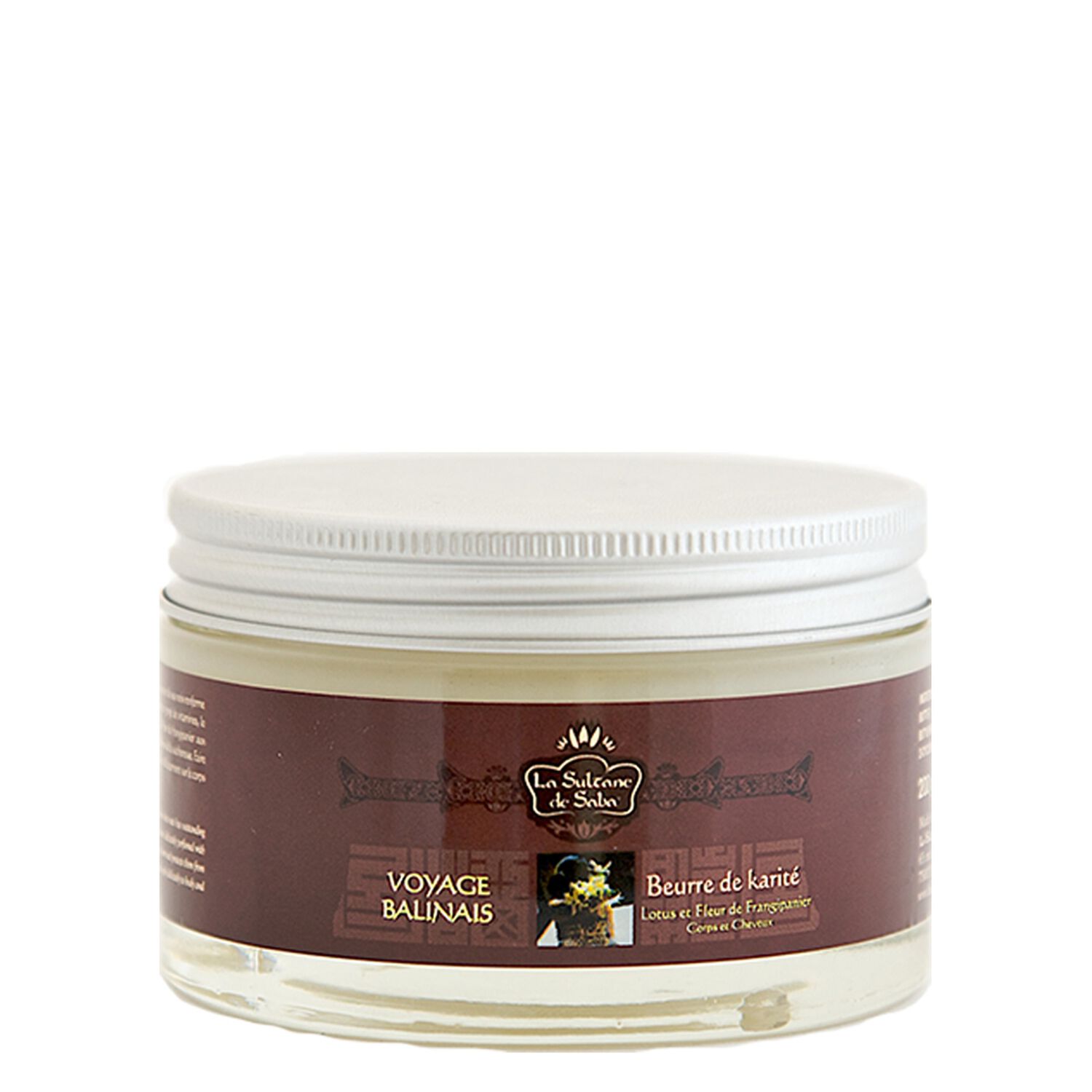 La Sultane de Saba Voyage Balinais Bougie de Massage 200 g