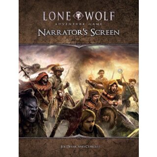 Lone Wolf Adventure Game: Narrator's Screen (EN)